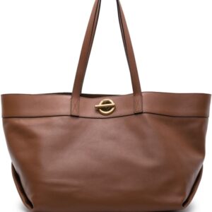 Moschino eyelet-detail leather shoulder bag