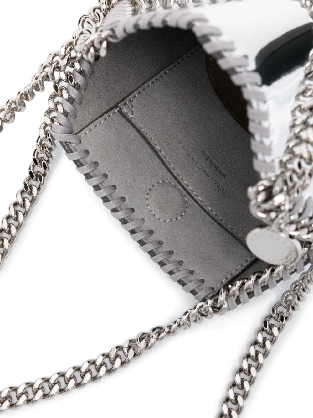 Stella McCartney mini Falabella mirror-effect bag - Image 5