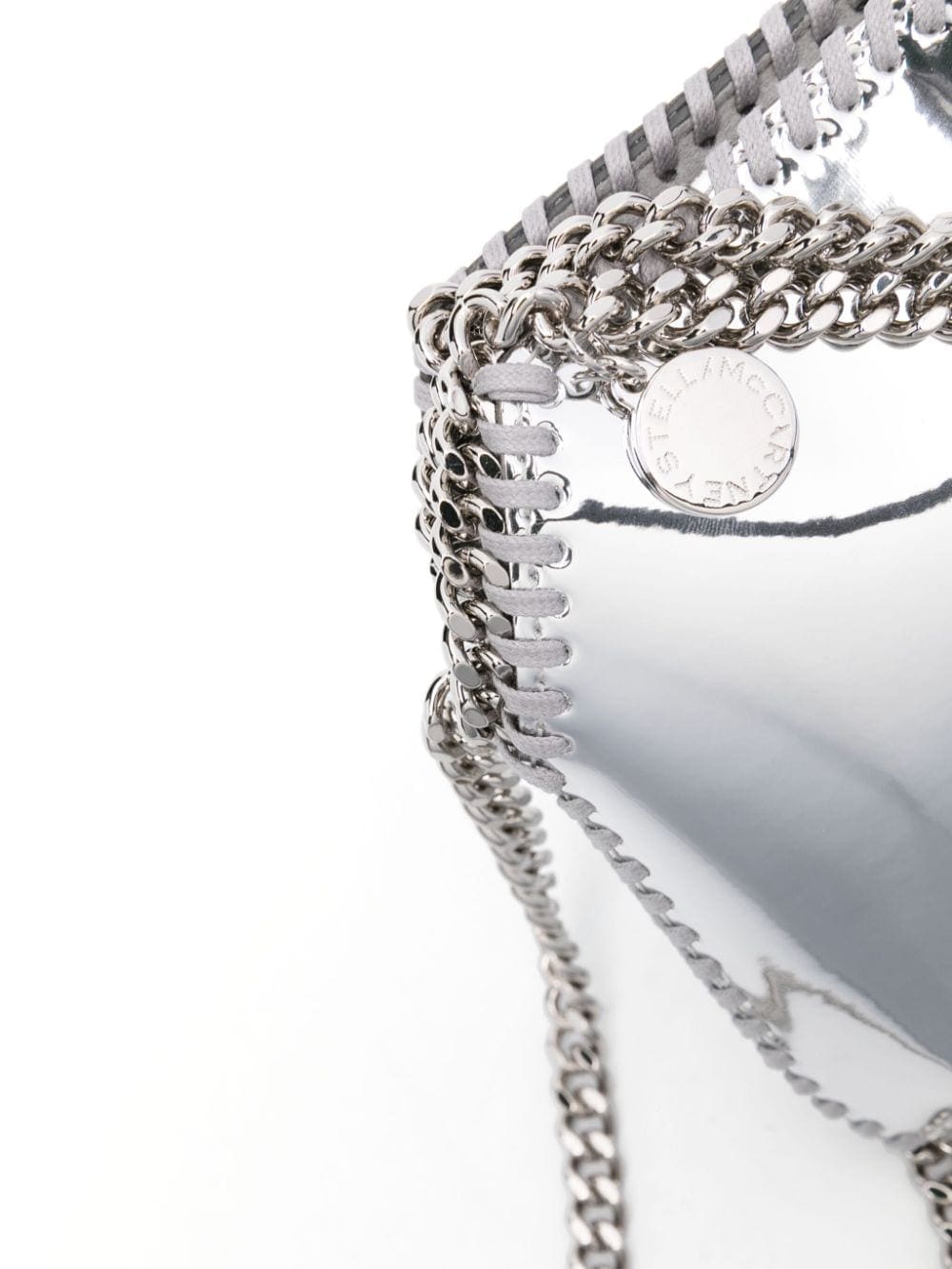 Stella McCartney mini Falabella mirror-effect bag - Image 4