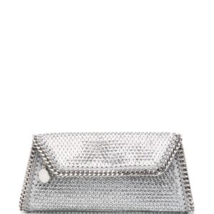 Stella McCartney Falabella crystal clutch bag