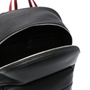Black Comme Des Garçons logo-tag backpack