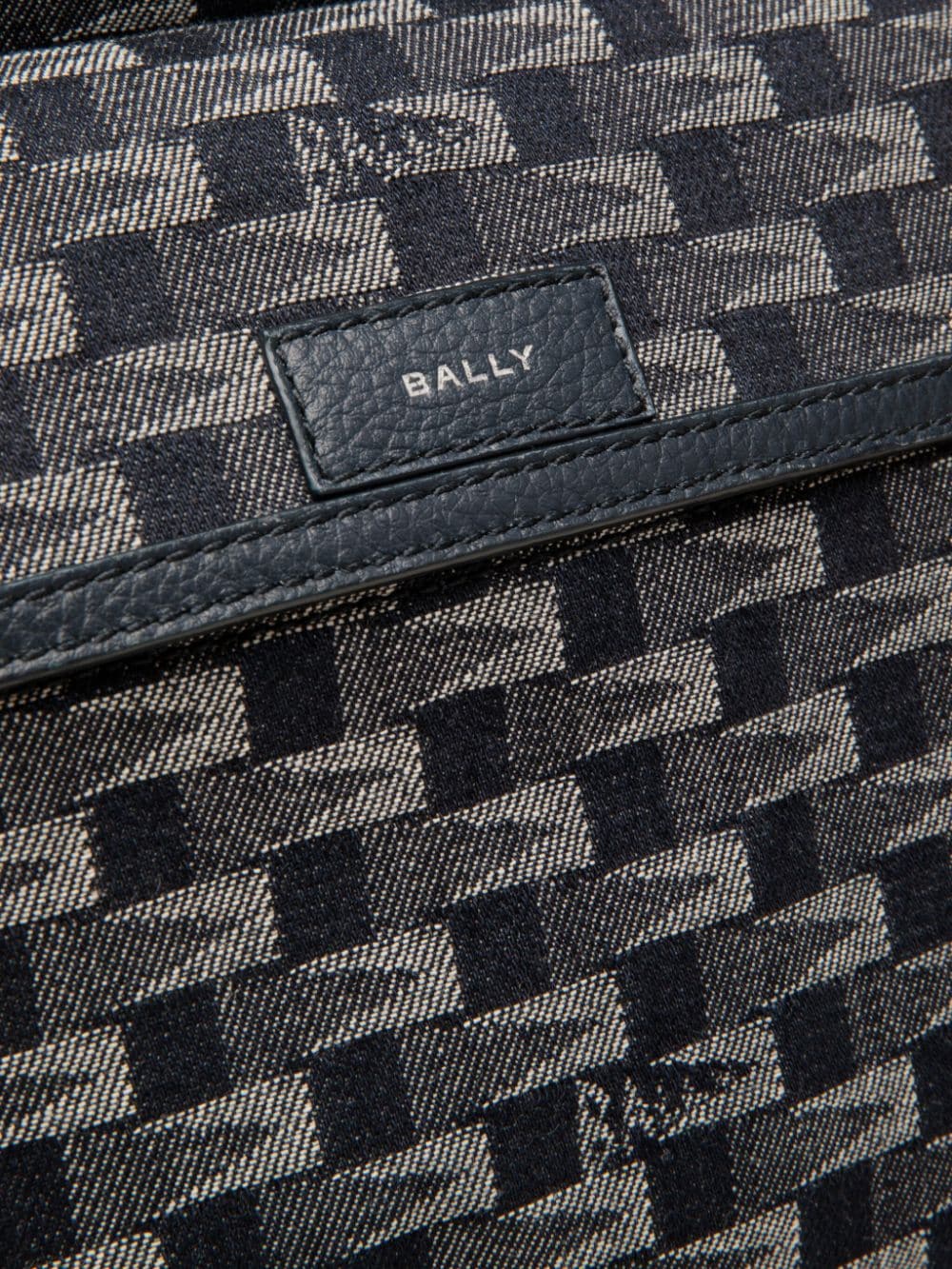 Bally Pennant denim backpack - Image 4