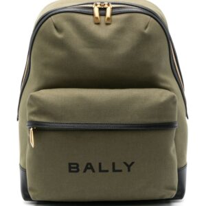 Bally Bar canvas backpack
