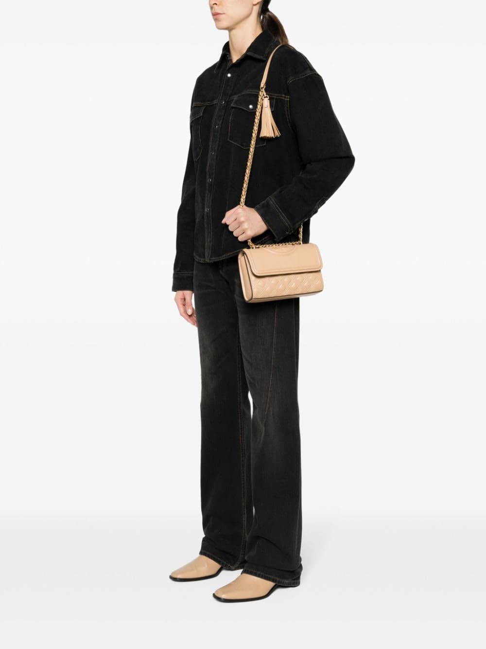 Tory Burch small Fleming leather shoulder bag - Image 2