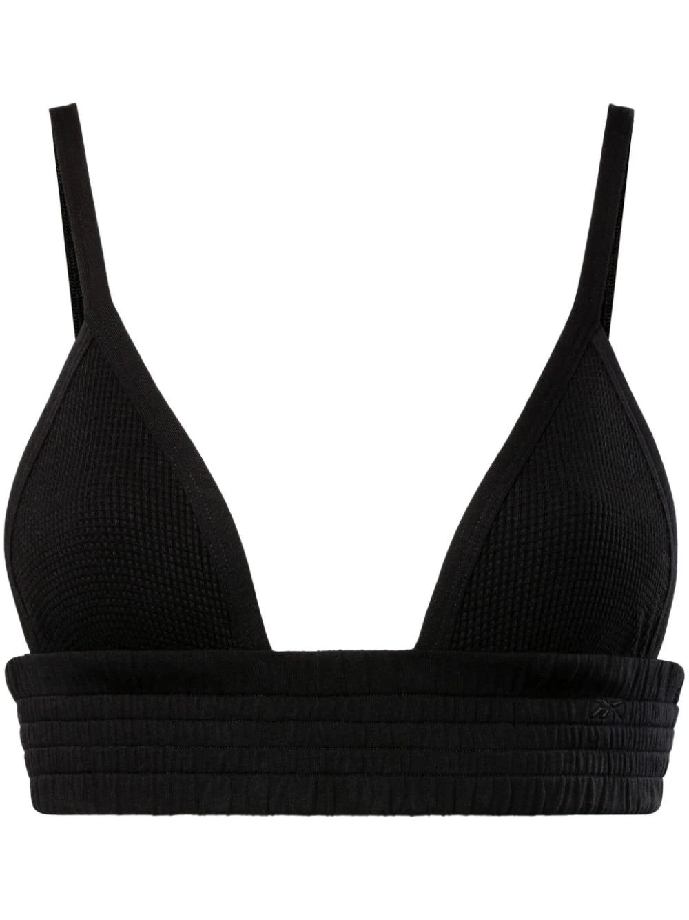 Reebok LTD logo-embroidered triangle-cup bra