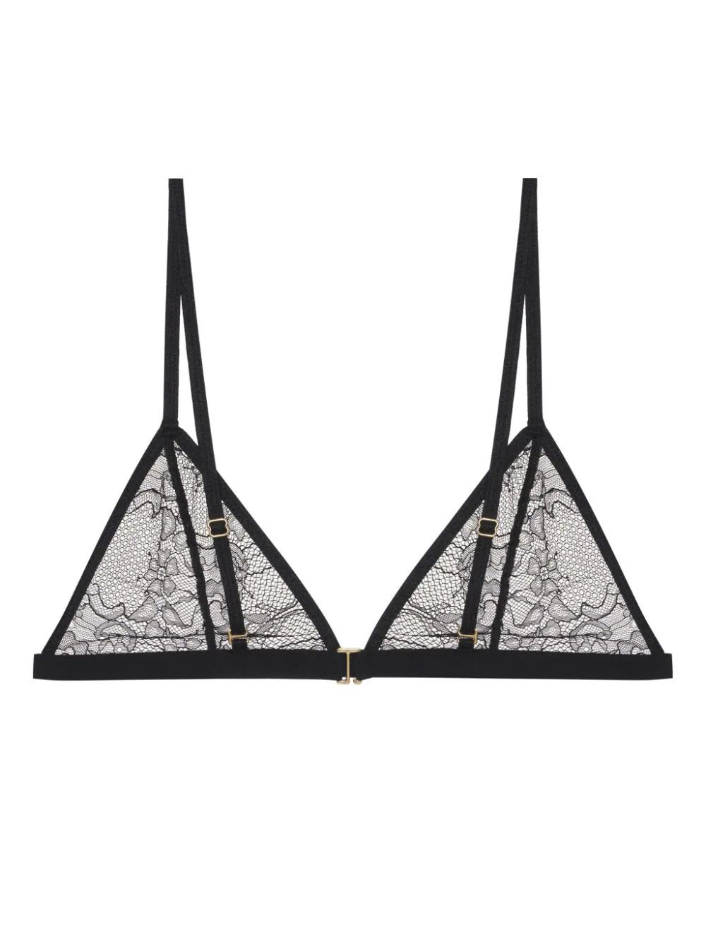 ANINE BING Eileen lace triangle bralette