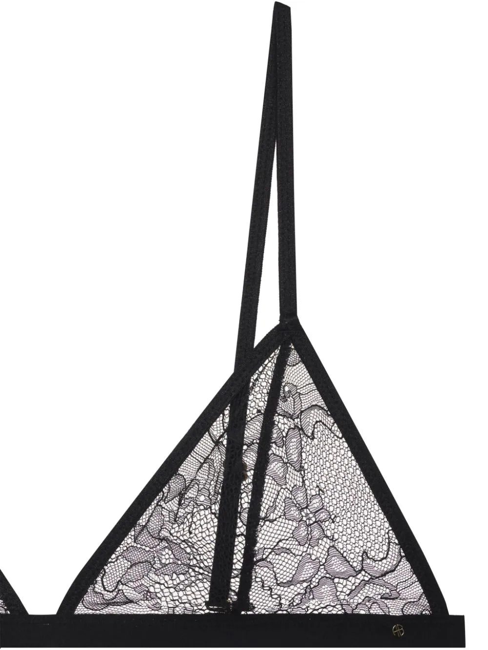 ANINE BING Eileen lace triangle bralette - Image 2