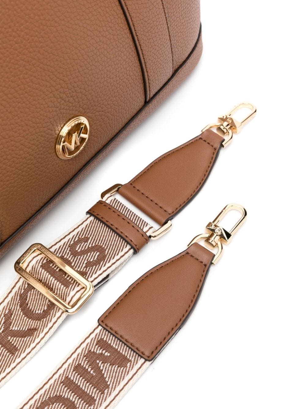 Michael Michael Kors logo-plaque leather tote bag - Image 3