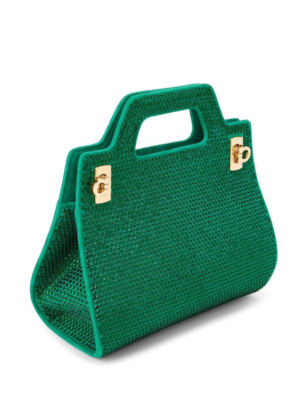 Ferragamo crystal-embellished mini bag - Image 3