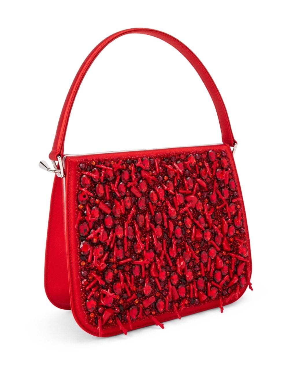 Ferragamo beaded satin shoulder bag - Image 3