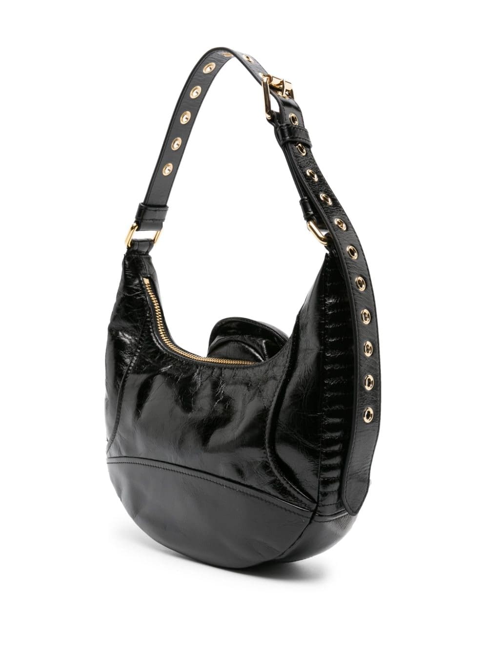 Moschino Biker high-shine leather bag - Image 3