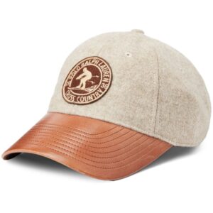 Polo Ralph Lauren logo-appliqué wool baseball cap