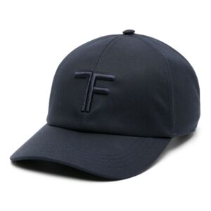 TOM FORD logo-embroidered cotton cap