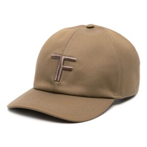 TOM FORD logo-embroidered cotton cap