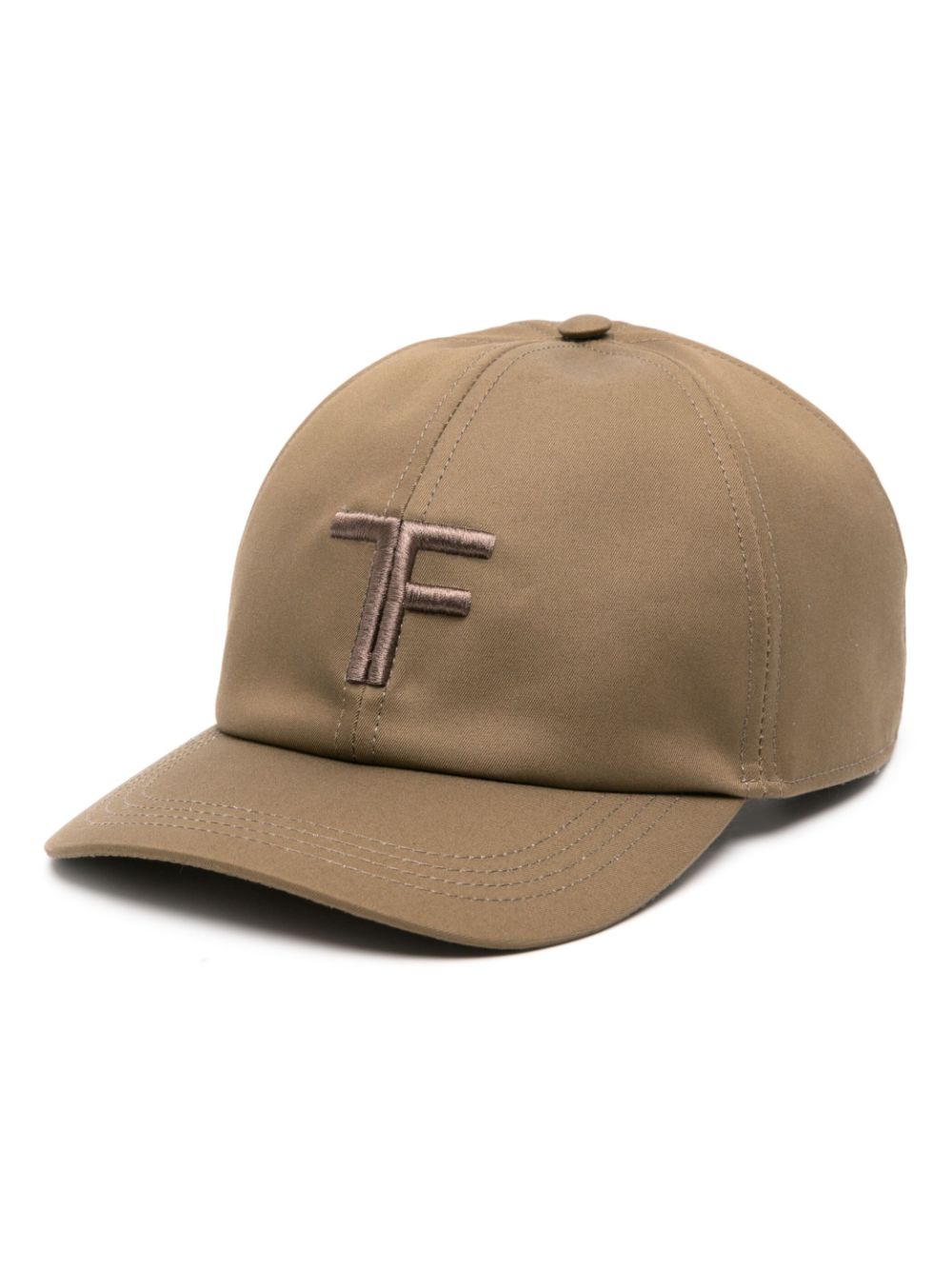 TOM FORD logo-embroidered cotton cap