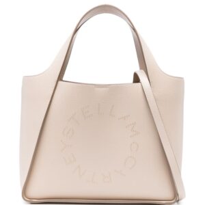 Stella McCartney logo-appliqué tote bag
