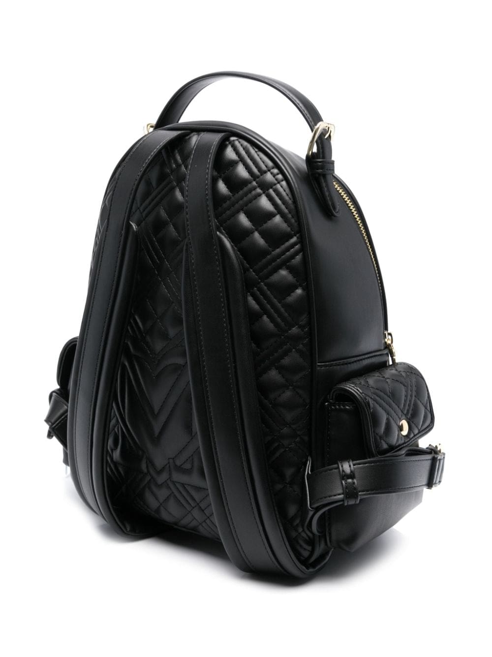 Love Moschino diamond-quilted backpack - Image 3