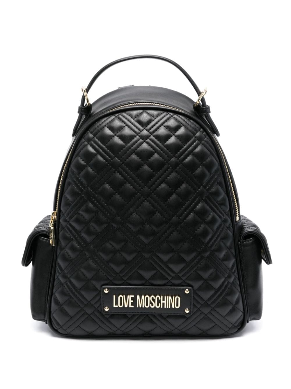 Love Moschino diamond-quilted backpack