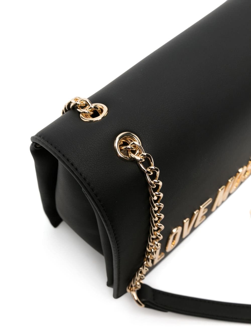 Love Moschino logo-lettering shoulder bag - Image 4