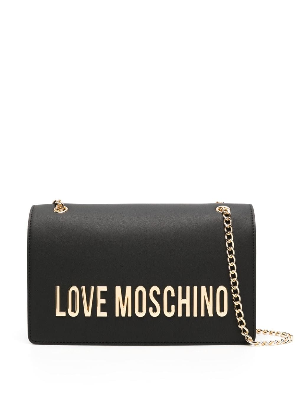 Love Moschino logo-lettering shoulder bag