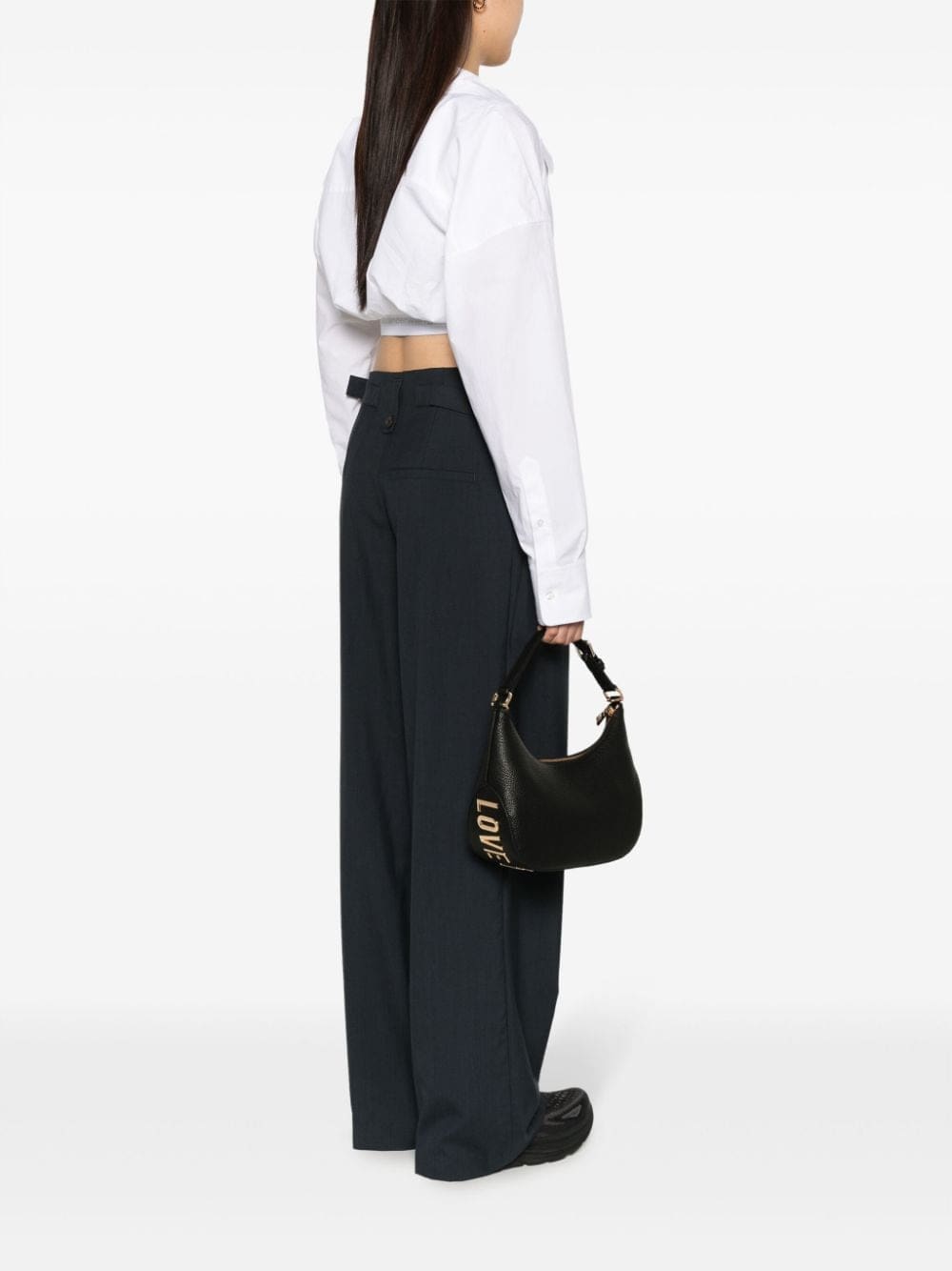 Love Moschino logo-plaque crossbody bag - Image 2