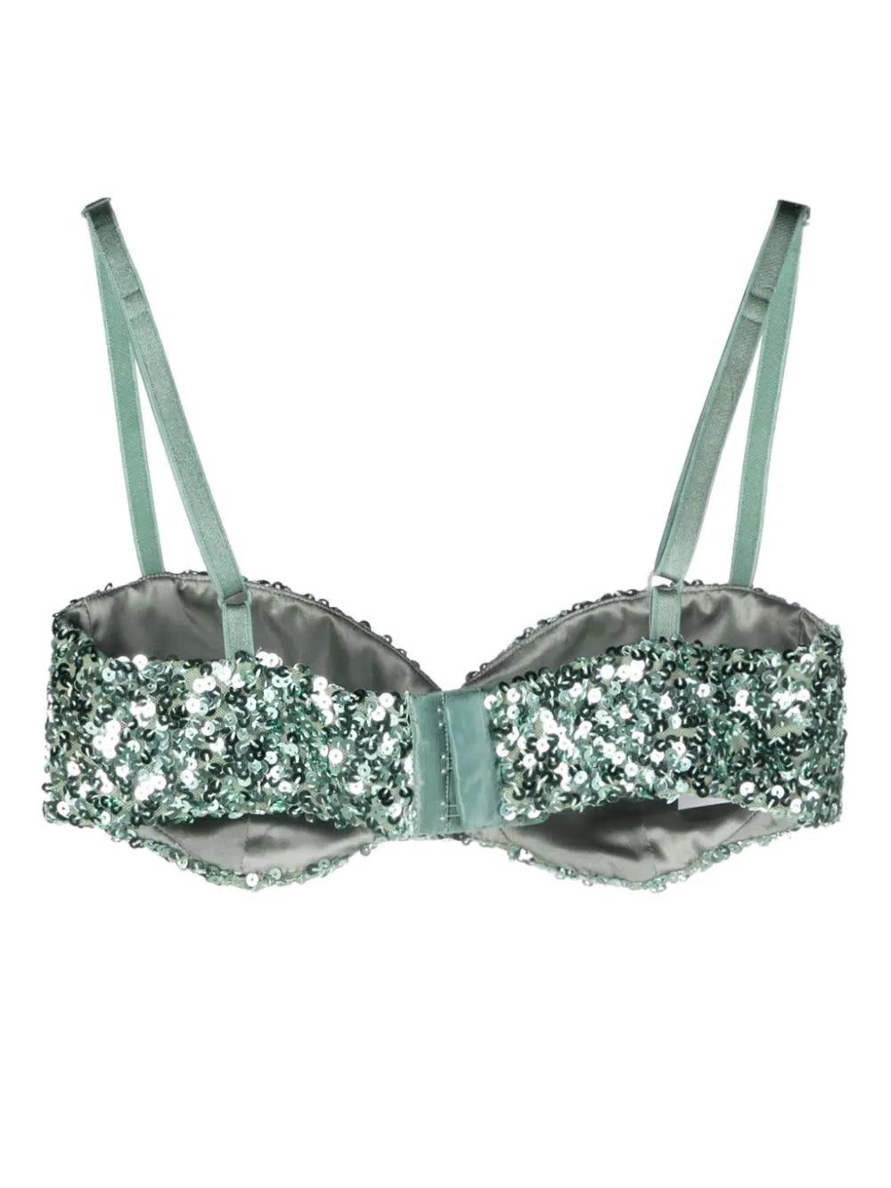 Moschino sequined sweetheart-neck bra - Image 2