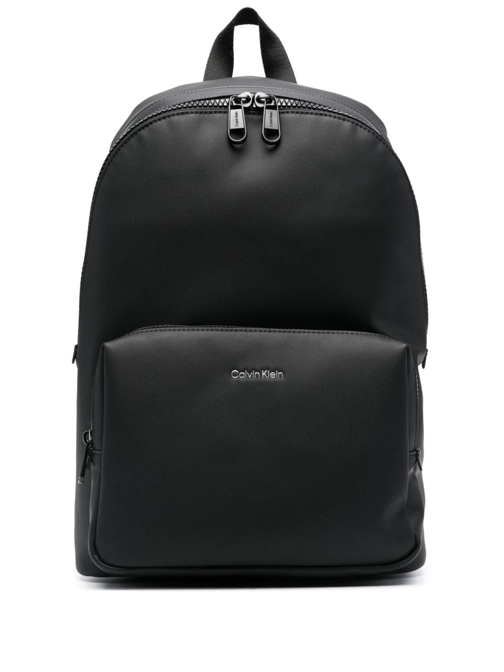 Calvin Klein logo-plaque zipped backpack