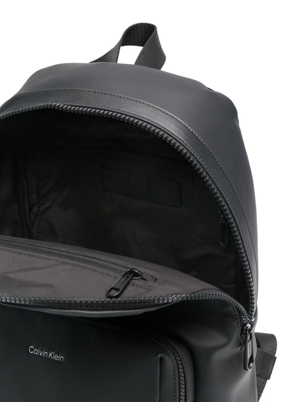 Calvin Klein logo-plaque zipped backpack - Image 2