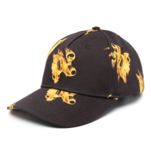 Palm Angels Burning Monogram baseball cap