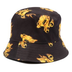 Palm Angels Burning Monogram bucket hat