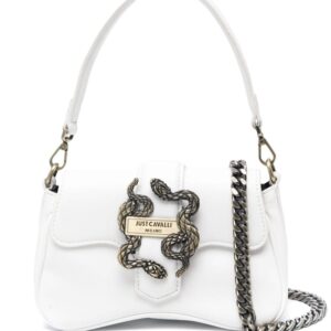Just Cavalli logo-plaque tote bag