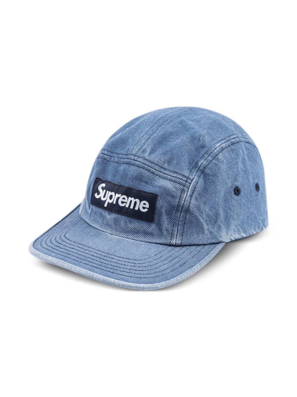 Supreme Washed Chino Twill Camp Cap "FW23 - Denim" sneakers - Image 2