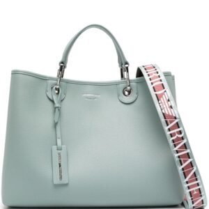 Emporio Armani medium MyEA grained tote bag