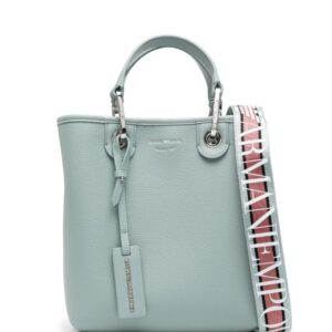 Emporio Armani small MyEA grained tote bag