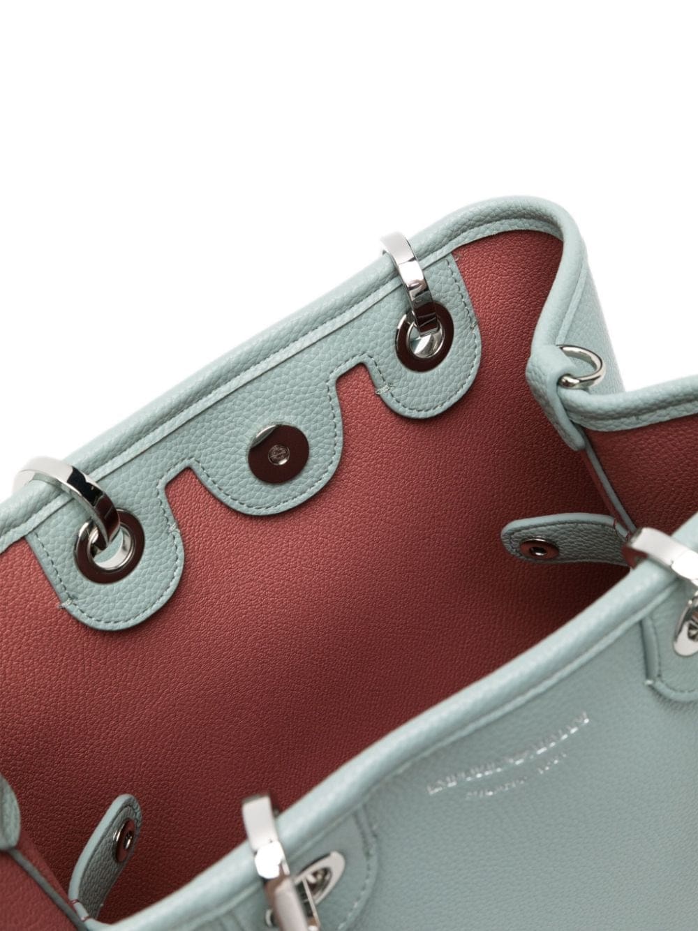 Emporio Armani small MyEA grained tote bag - Image 5