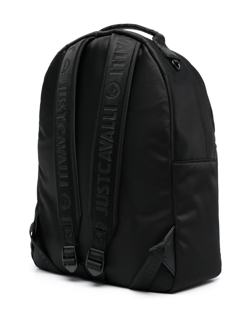 Just Cavalli appliqué-logo gabardine-weave backpack - Image 4