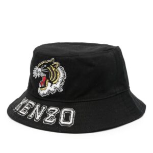 Kenzo logo-appliqué bucket hat