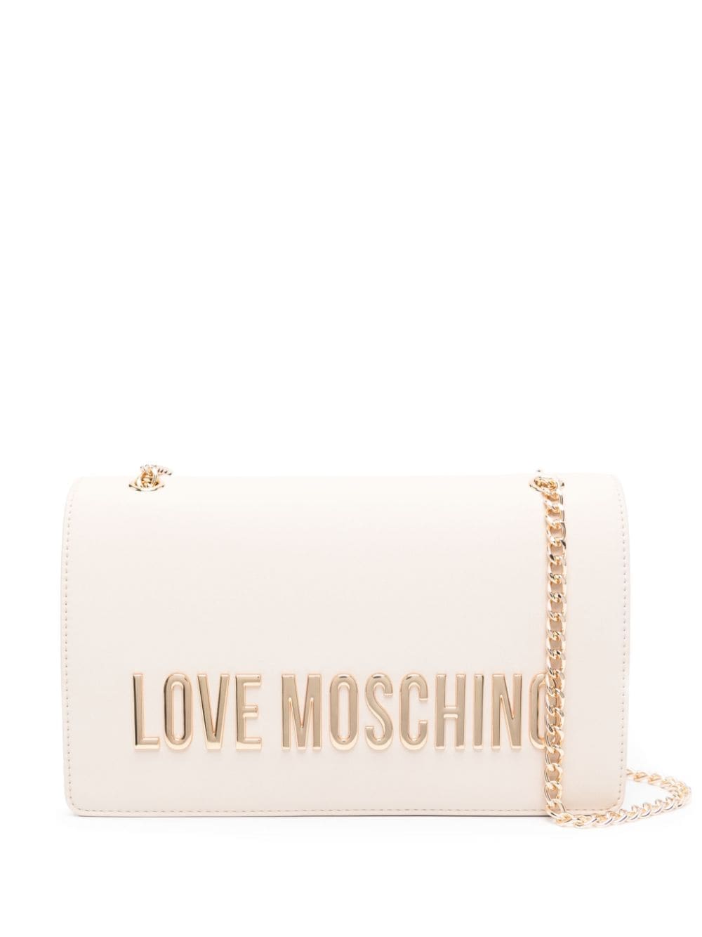 Love Moschino logo-lettering shoulder bag