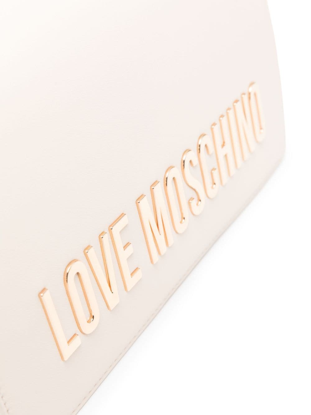 Love Moschino logo-lettering shoulder bag - Image 4