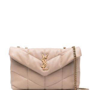 Saint Laurent Toy Puffer leather crossbody bag