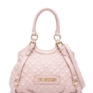 Love Moschino logo-patch tote bag