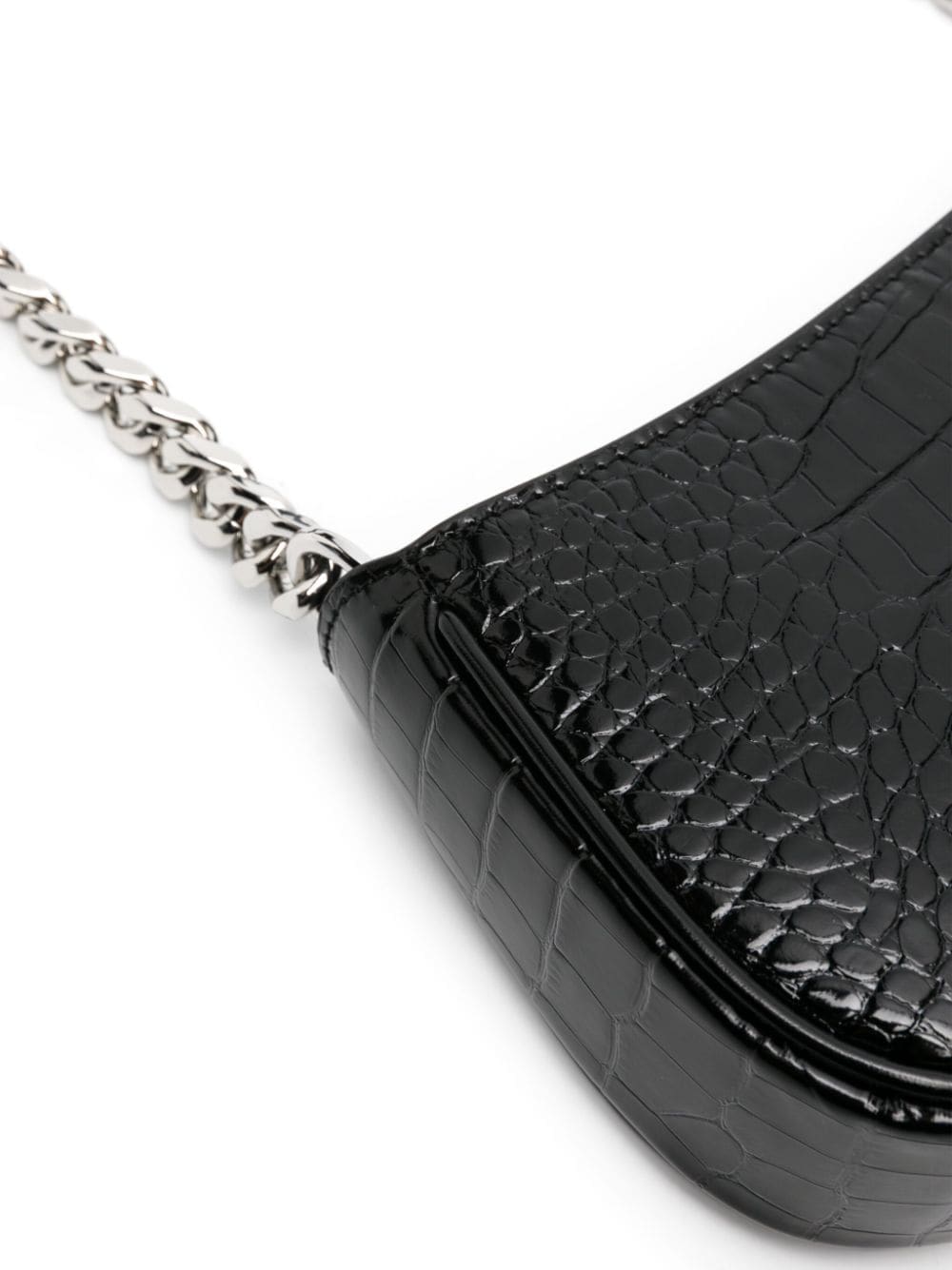 Karl Lagerfeld K/Kameo crocodile-embossed shoulder bag - Image 4