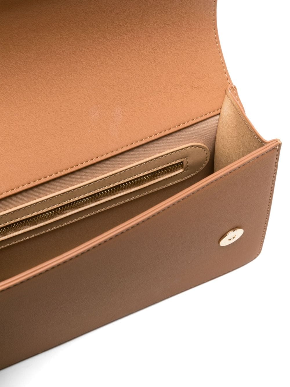 Love Moschino logo-plaque fringed shoulder bag - Image 5