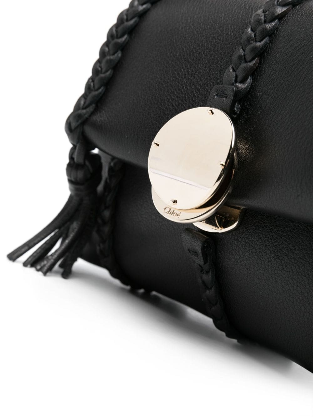 Chloé Penelope braid-detail satchel bag - Image 4