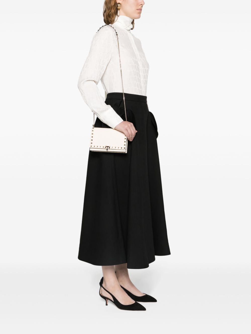 Valentino Garavani Rockstud leather crossbody bag - Image 2