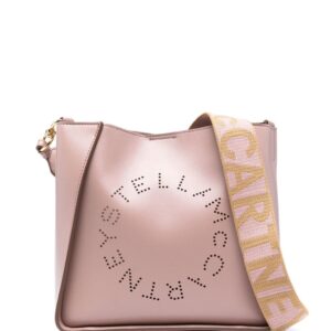 Stella McCartney perforated-logo shoulder bag