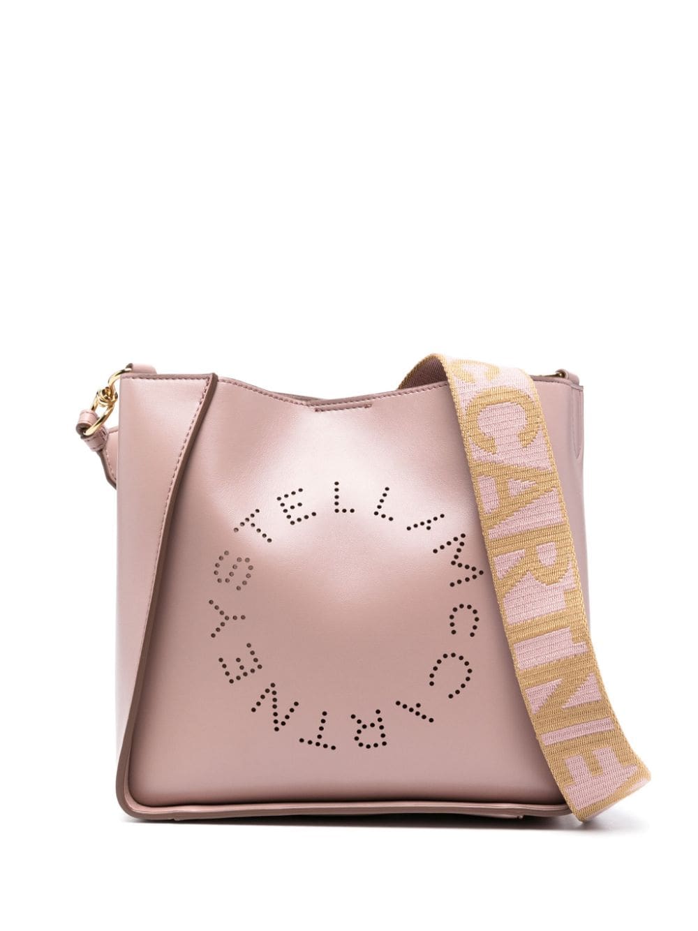 Stella McCartney perforated-logo shoulder bag