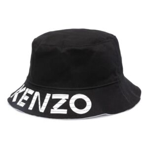 Kenzo logo-print cotton bucket hat