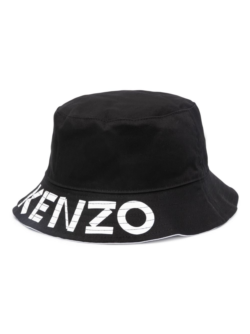Kenzo logo-print cotton bucket hat
