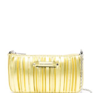 Karl Lagerfeld K/Kushion pleated shoulder bag